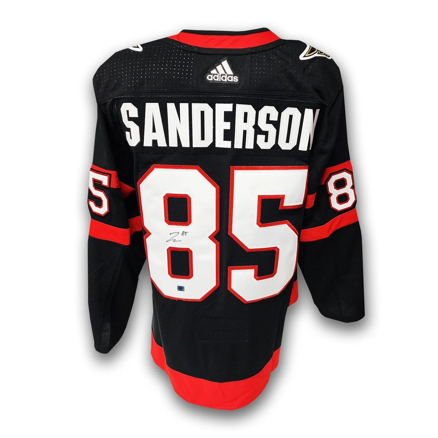 Jake Sanderson Autographed Ottawa Senators Home Adidas Jersey