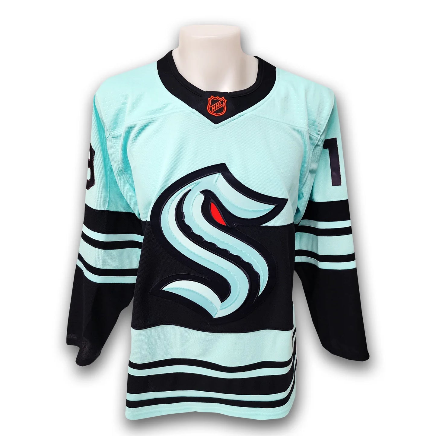 Jared McCann Autographed Seattle Kraken Reverse Retro 2.0 Adidas Jersey