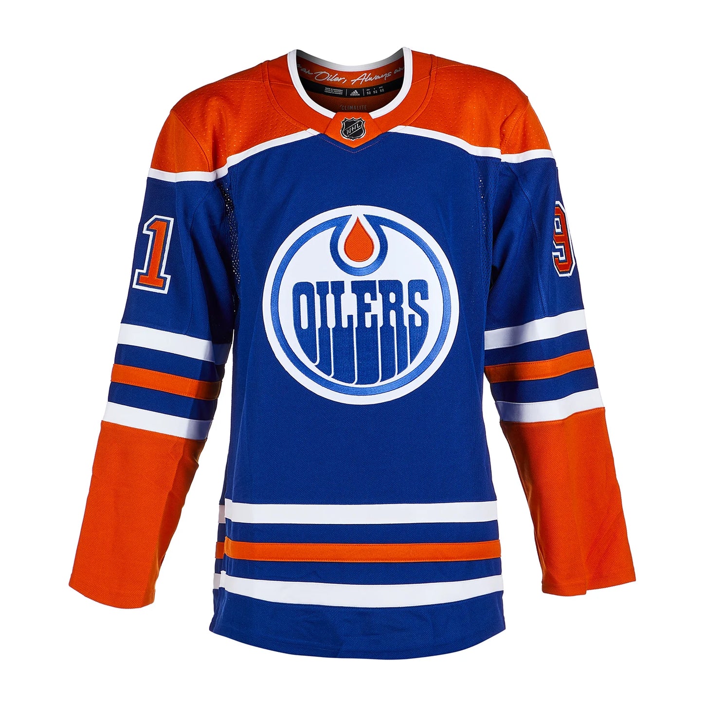 Evander Kane Autographed Edmonton Oilers adidas Jersey