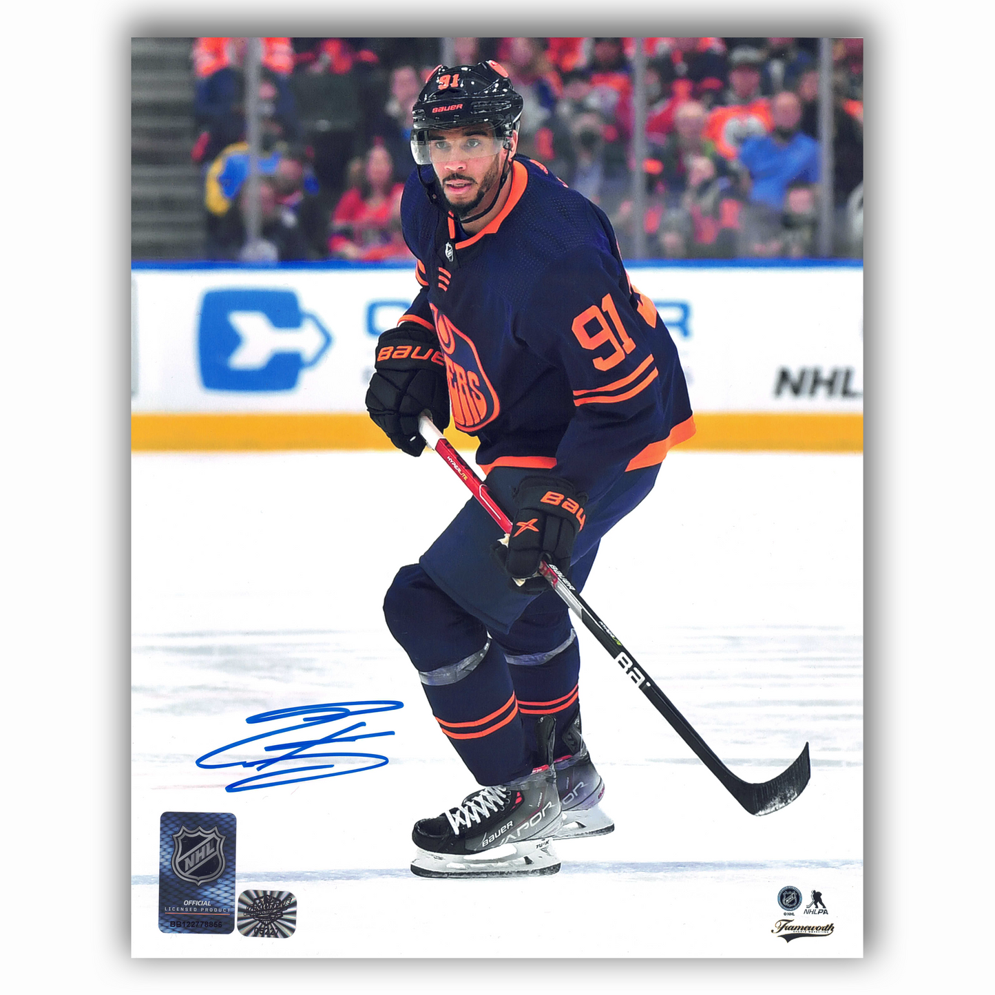 Evander Kane Edmonton Oilers Autographed Alternate 8x10 Photo