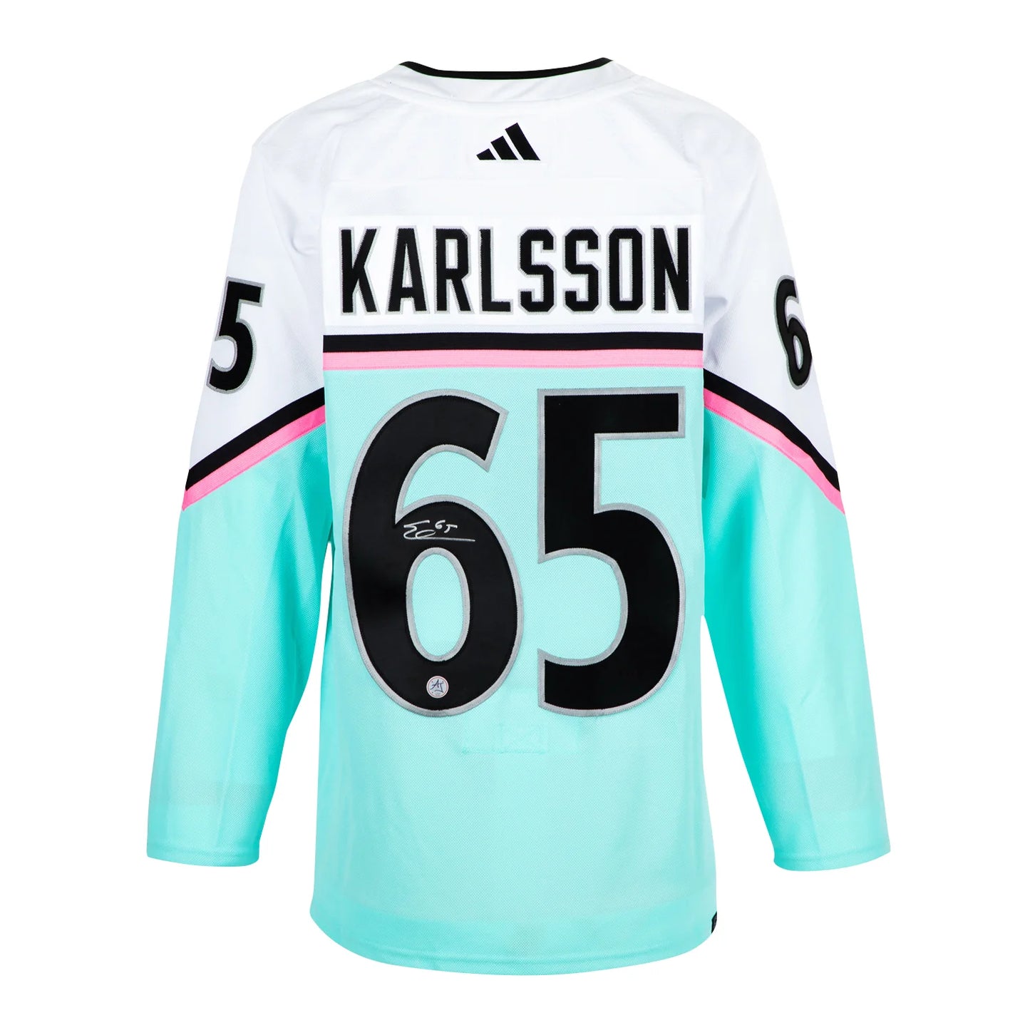 Erik Karlsson Autographed 2023 NHL All-Star Game adidas Jersey