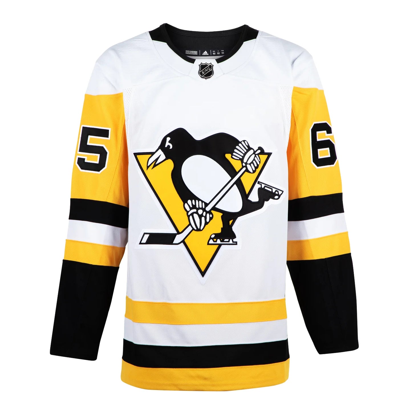 Erik Karlsson Signed Pittsburgh Penguins White adidas Jersey