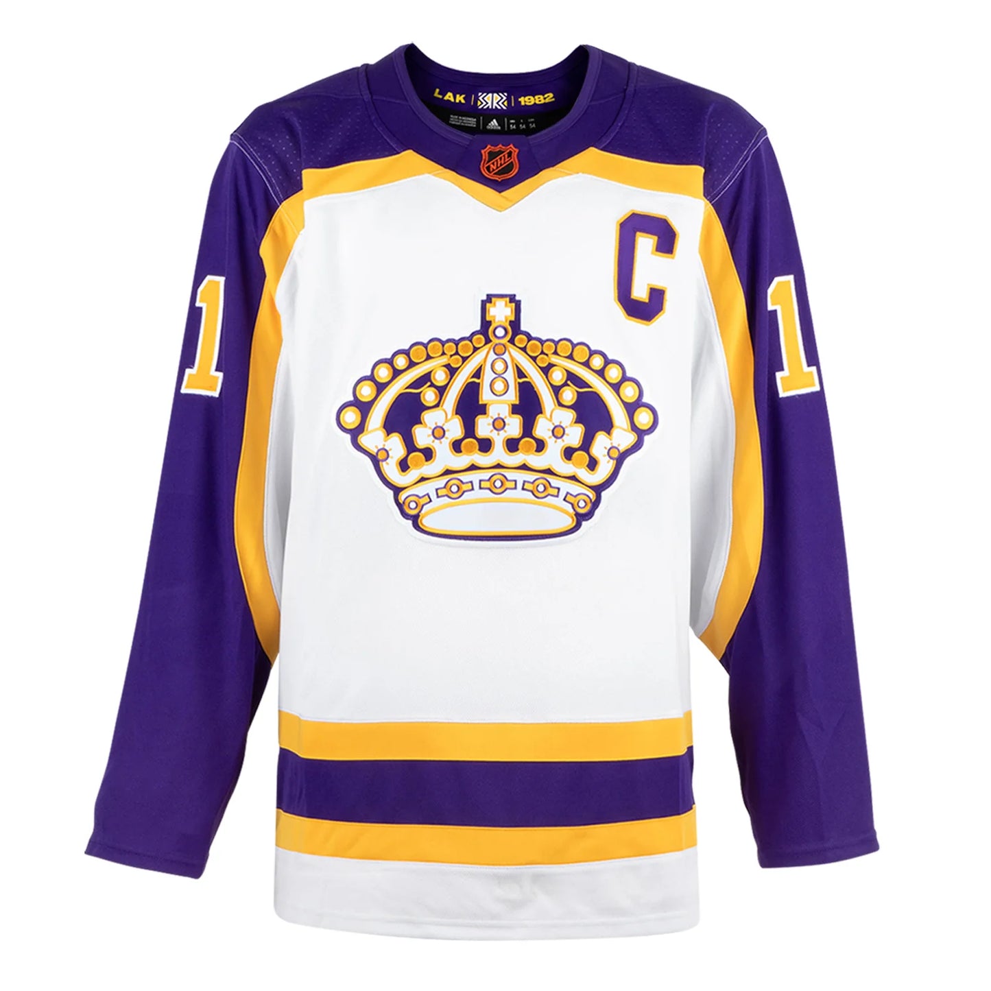 Anze Kopitar Signed Los Angeles Kings Reverse Retro 2.0 adidas Jersey