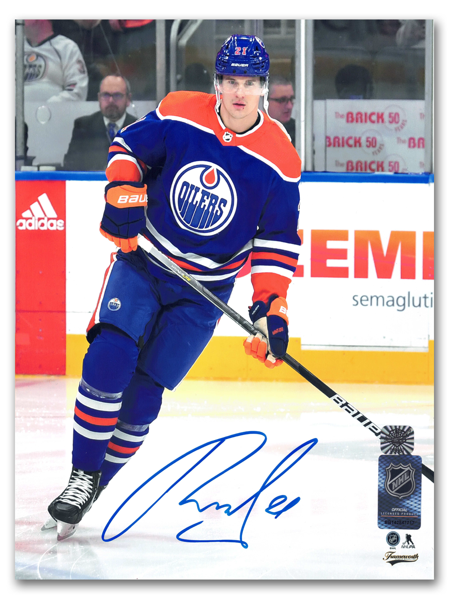 Klim Kostin Edmonton Oilers Autographed Home 8x10 Photo