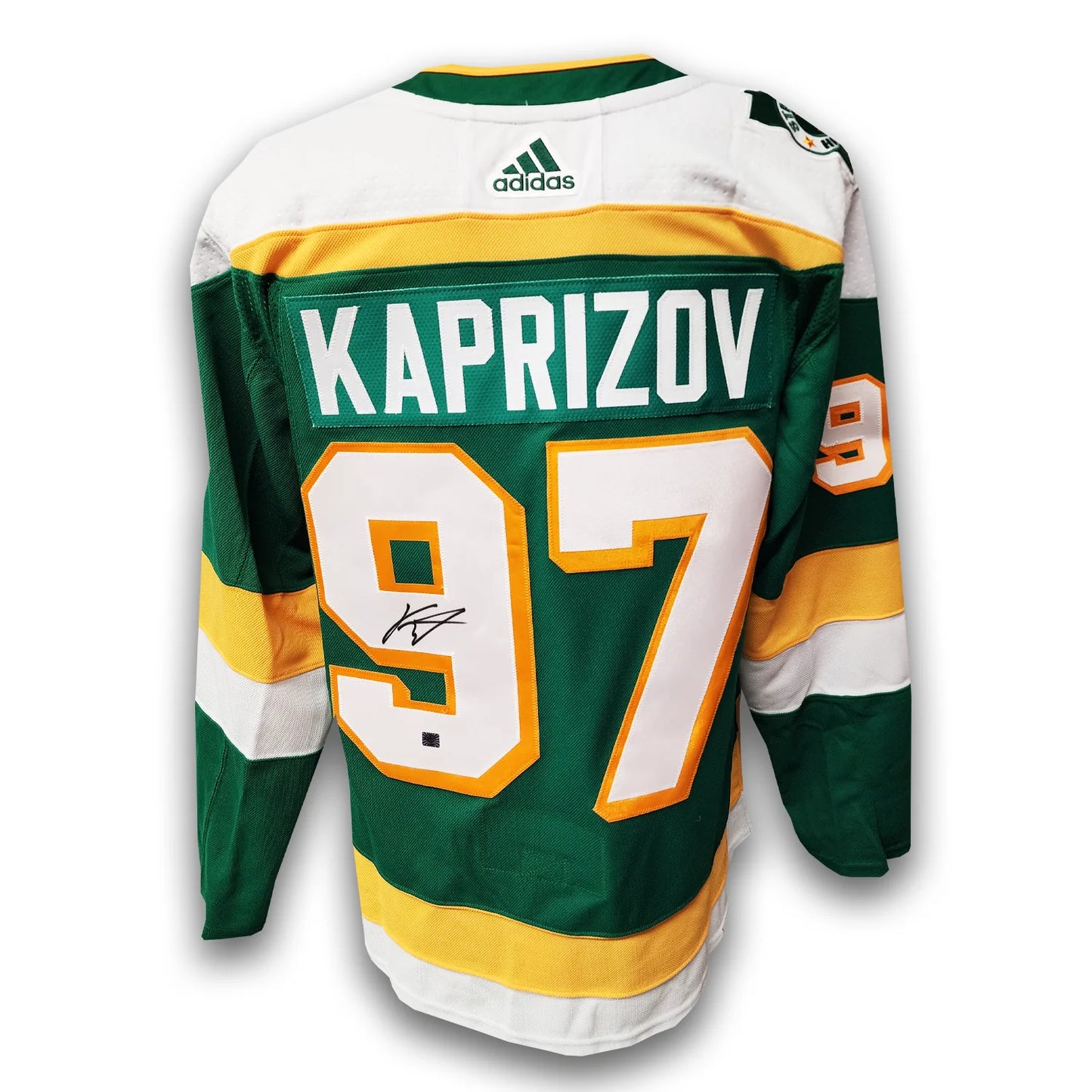 Kirill Kaprizov Autographed Minnesota Wild Alternate Adidas Jersey