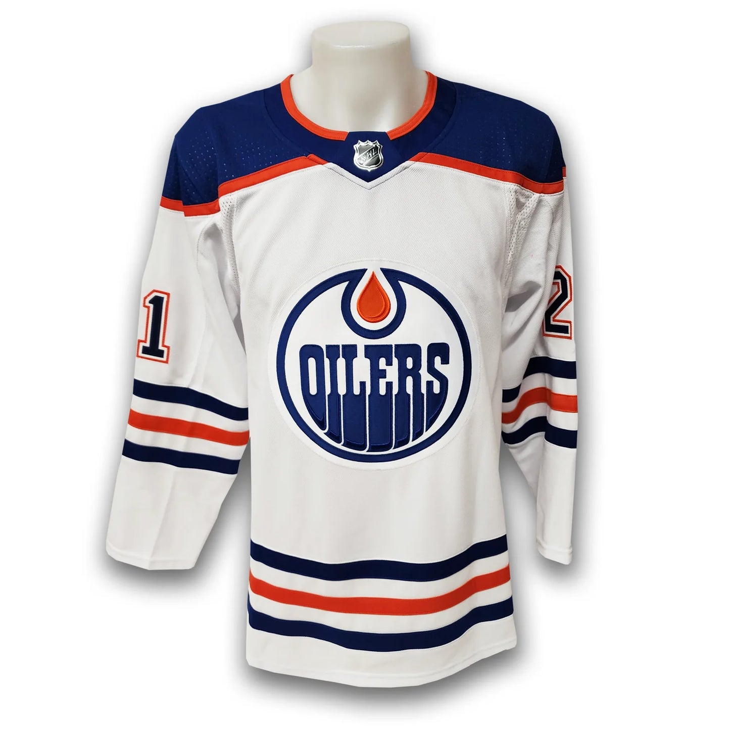 Klim Kostin Autographed Edmonton Oilers Away Adidas Jersey