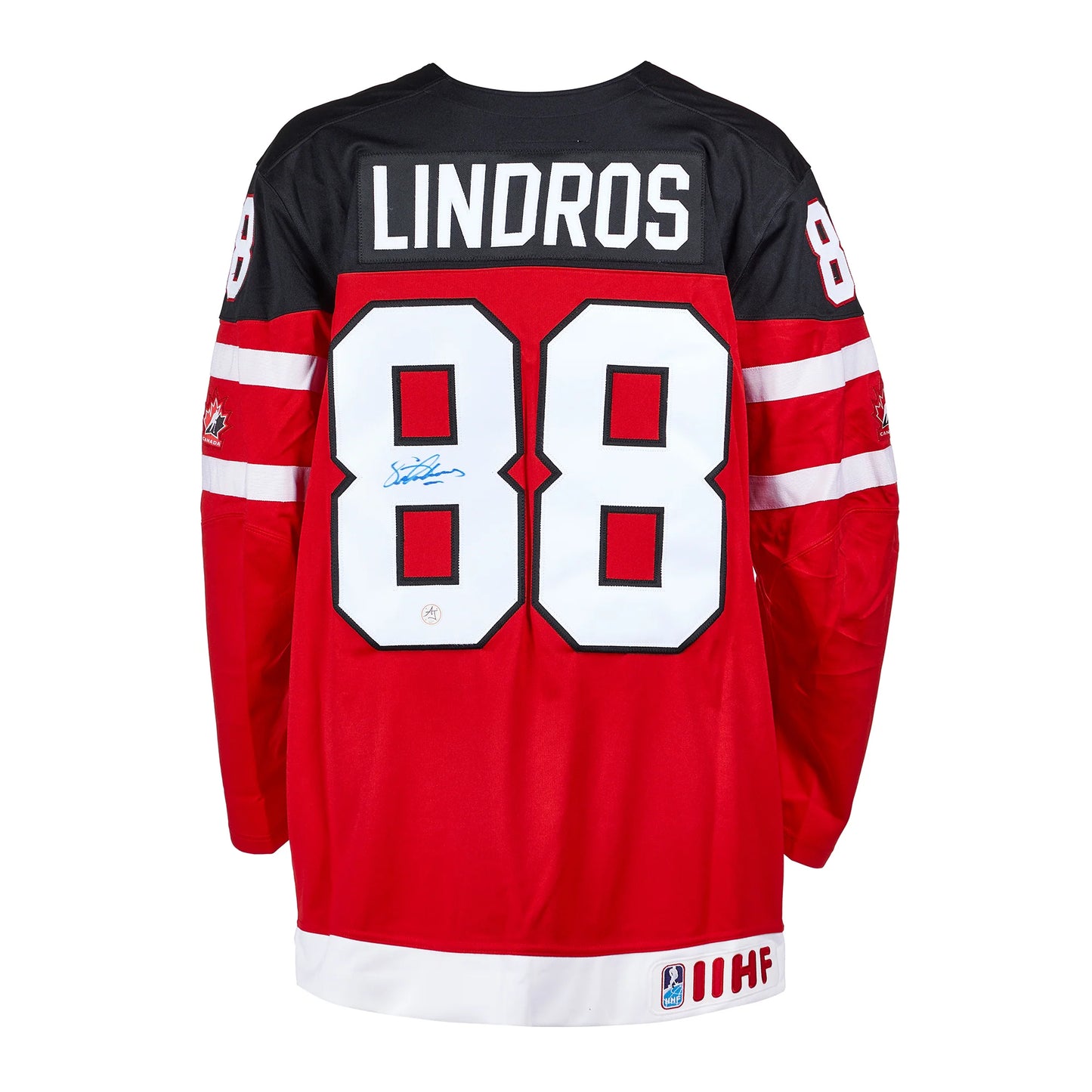 Eric Lindros Team Canada Signed 100th Anniversary Nike Jersey