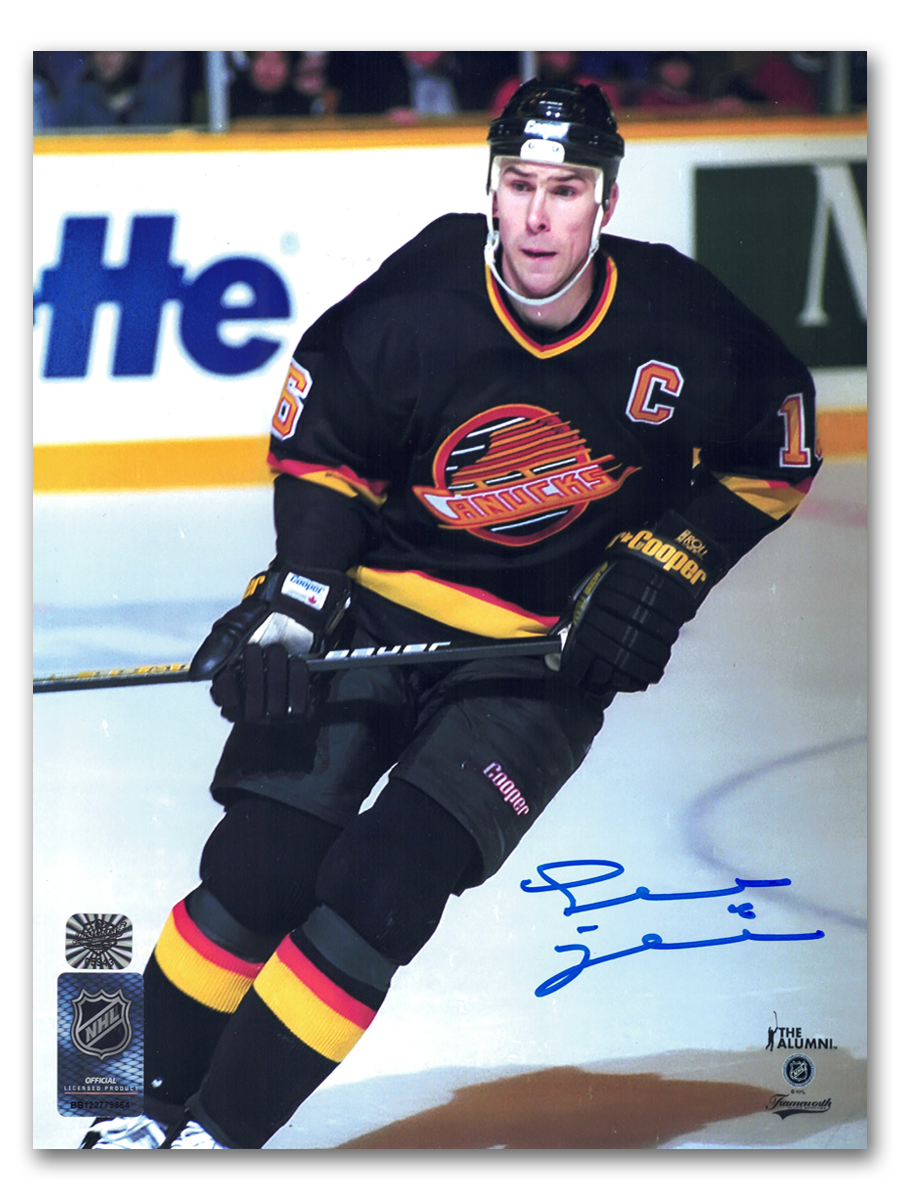 Trevor Linden Vancouver Canucks Autographed Home 8x10 Photo