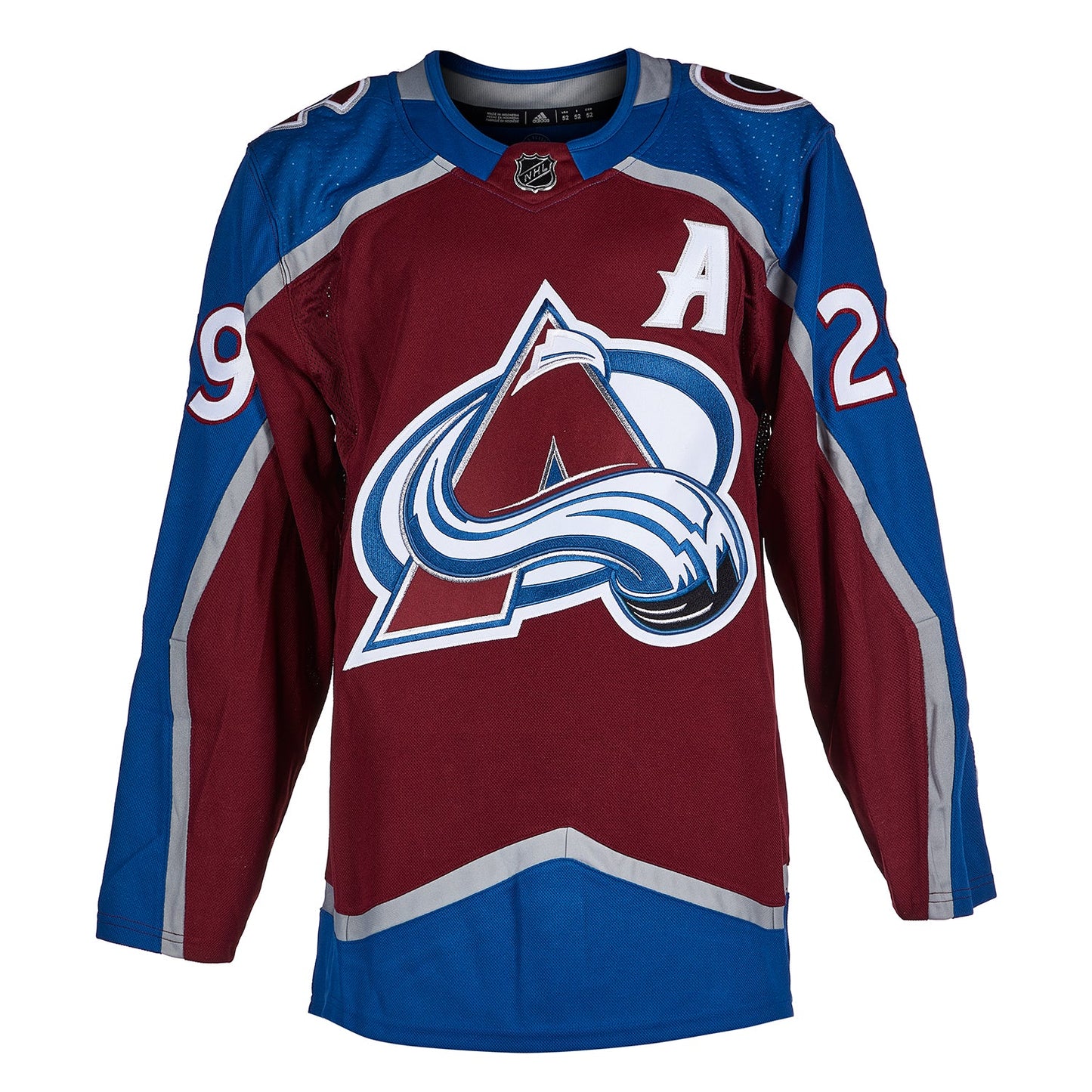 Nathan MacKinnon Colorado Avalanche Autographed adidas Jersey