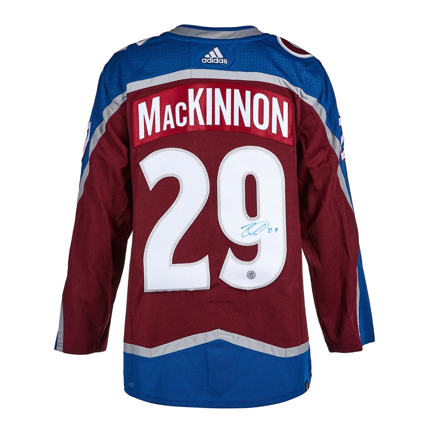 Nathan MacKinnon Colorado Avalanche Autographed adidas Jersey