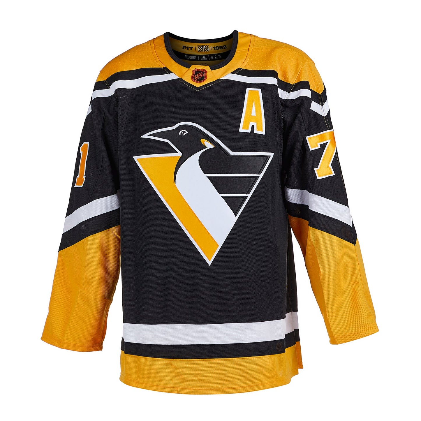 Evgeni Malkin Signed Pittsburgh Penguins Reverse Retro 2.0 adidas Jersey
