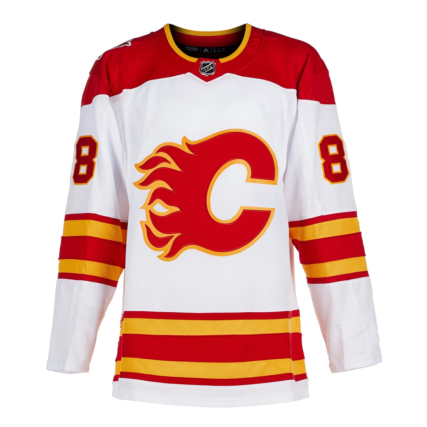 Andrew Mangiapane Signed Calgary Flames 2019 Heritage Classic adidas Jersey