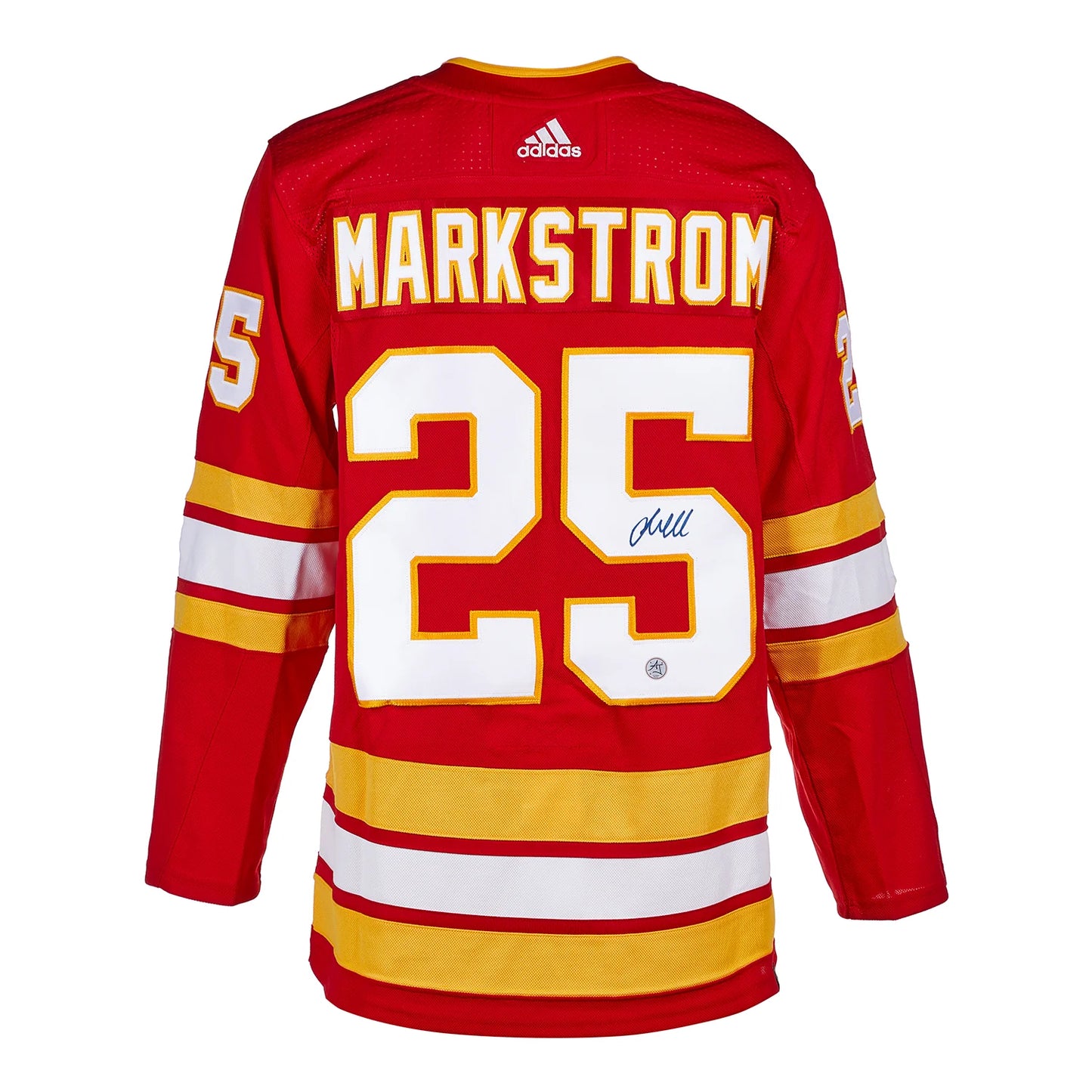 Jacob Markstrom Autographed Calgary Flames adidas Jersey