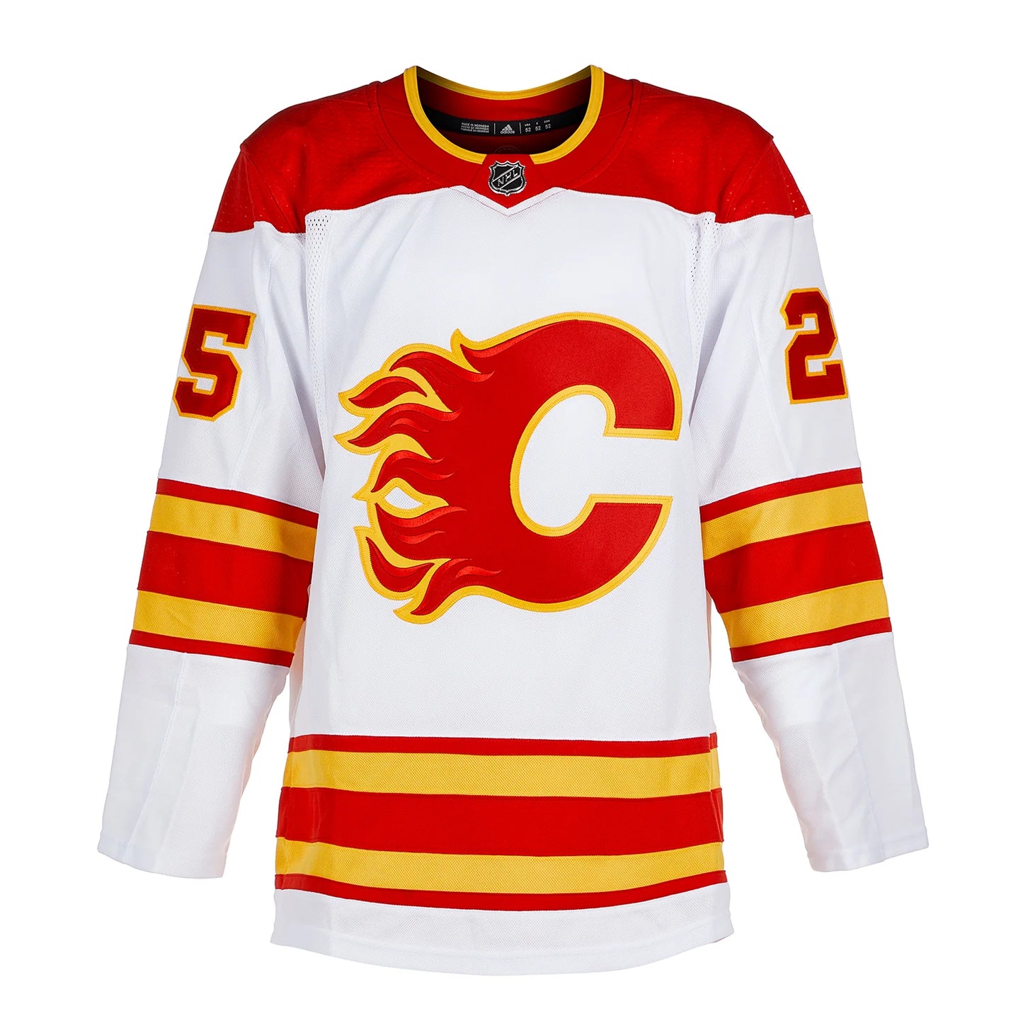 Jacob Markstrom Signed Calgary Flames White adidas Jersey