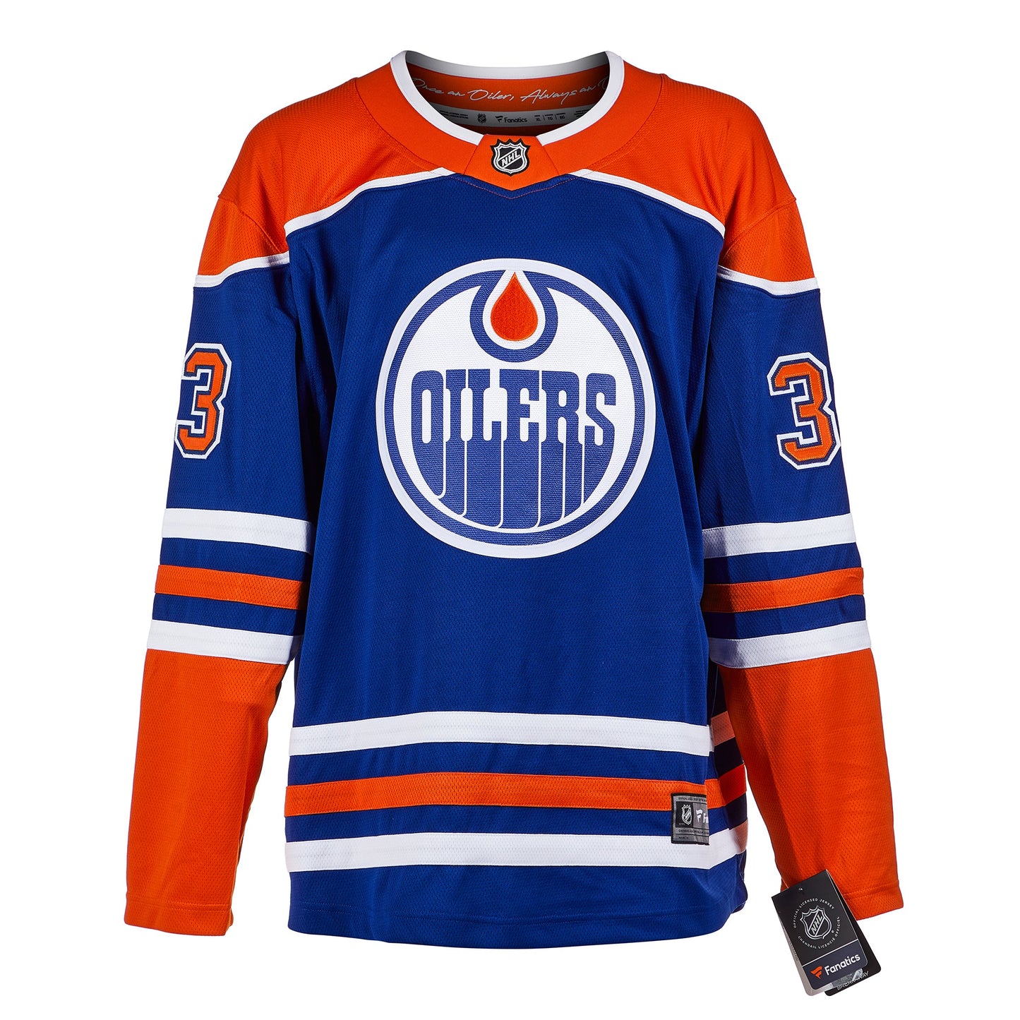 Marty McSorley Edmonton Oilers Signed Alt Retro Fanatics Jersey