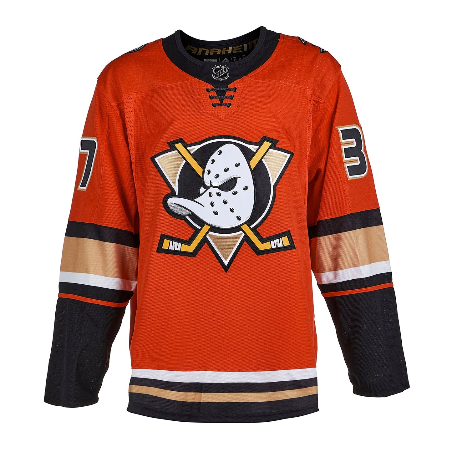 Mason McTavish Signed Anaheim Ducks Alt Orange adidas Jersey