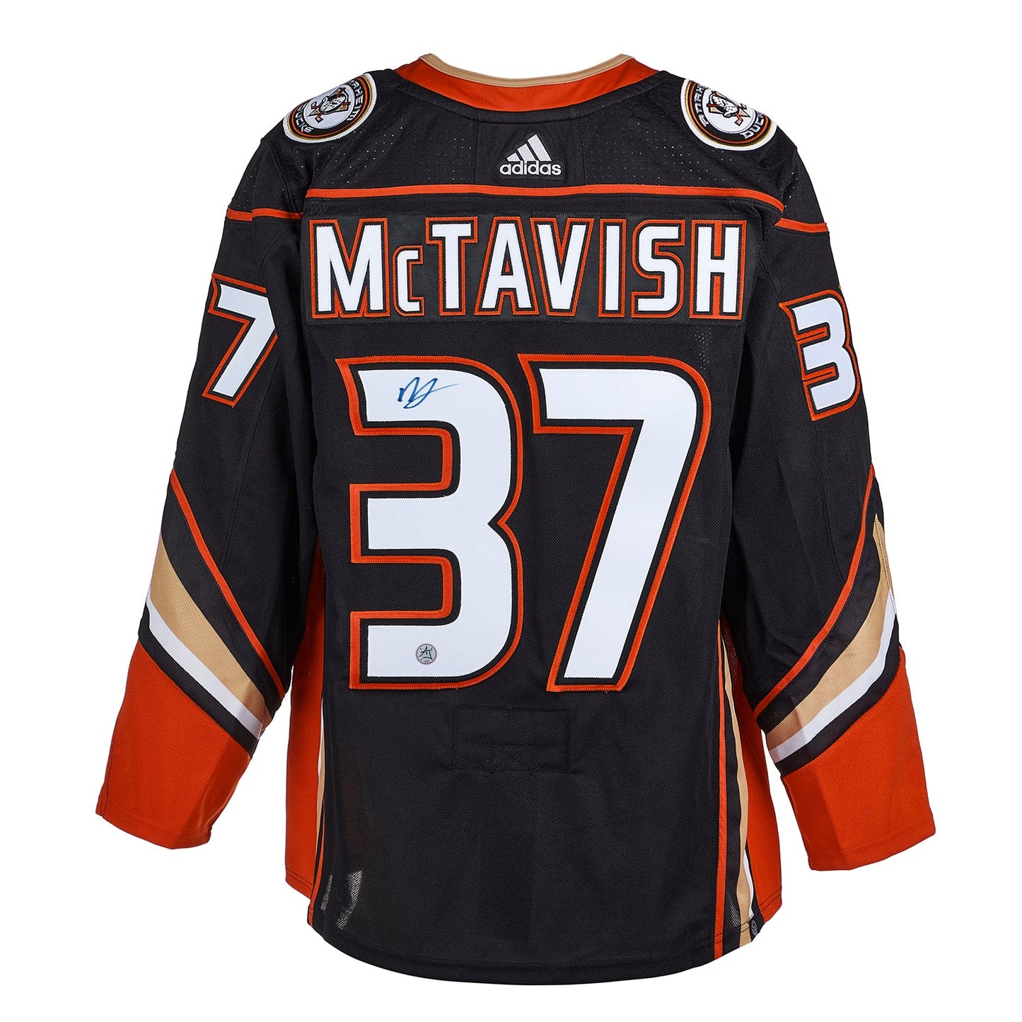 Mason McTavish Autographed Anaheim Ducks adidas Jersey