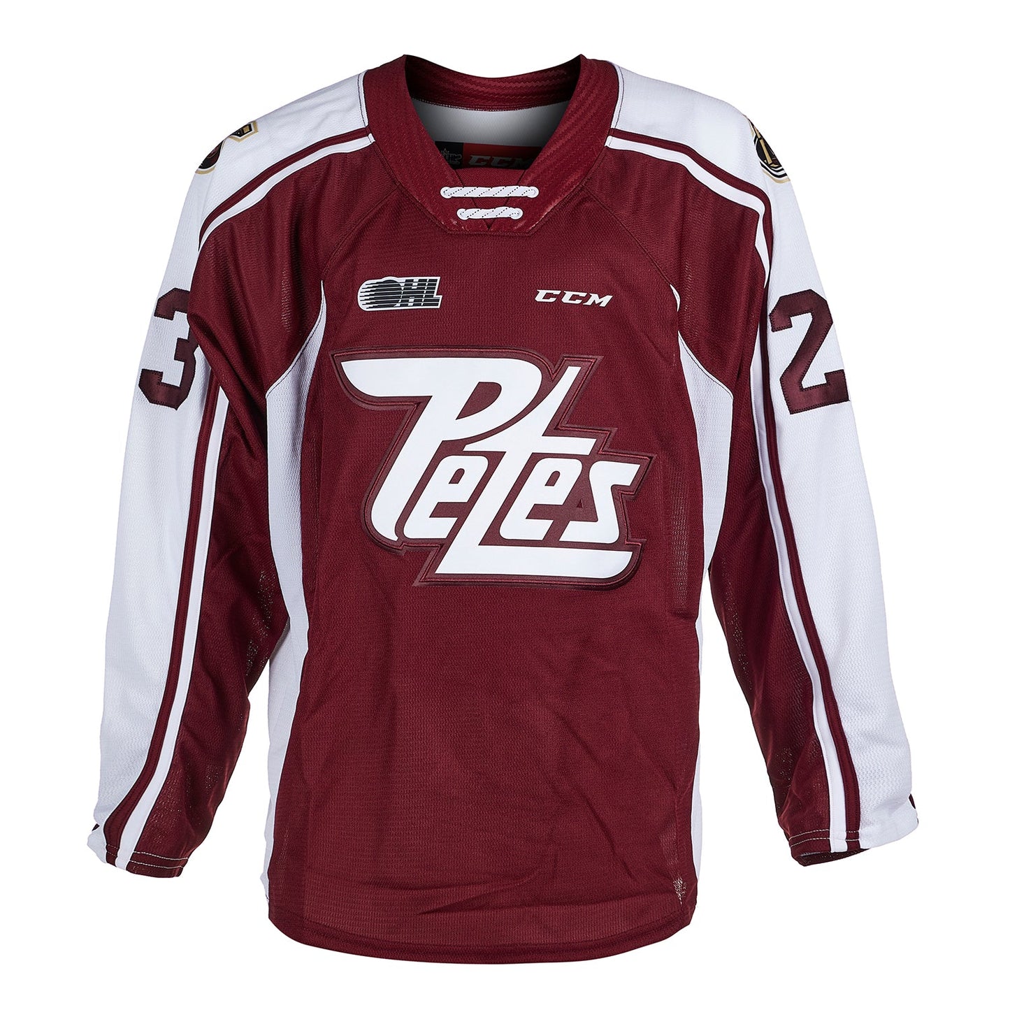 Mason McTavish Autographed Peterborough Petes CHL CCM Jersey