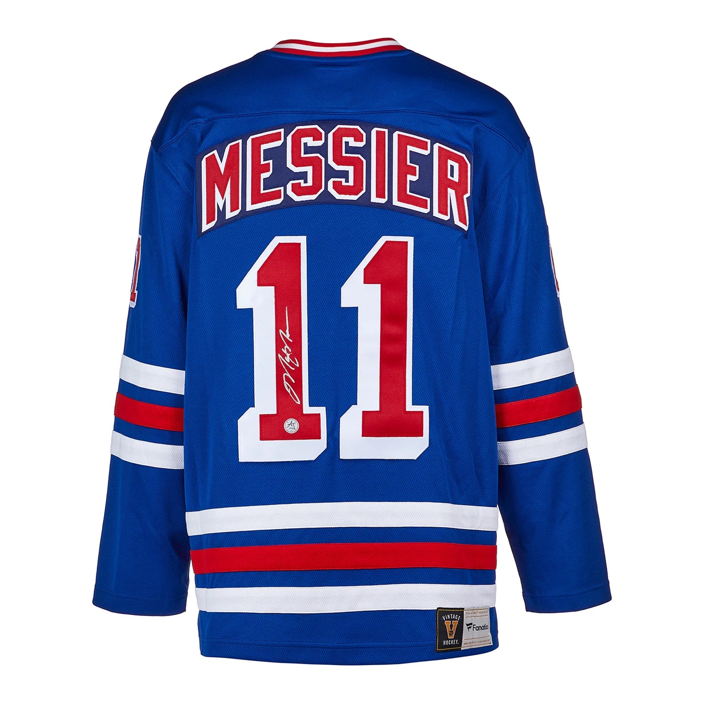 Mark Messier New York Rangers Signed Retro Fanatics Jersey