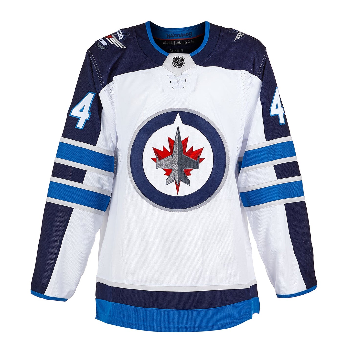 Josh Morrissey Signed Winnipeg Jets White adidas Jersey