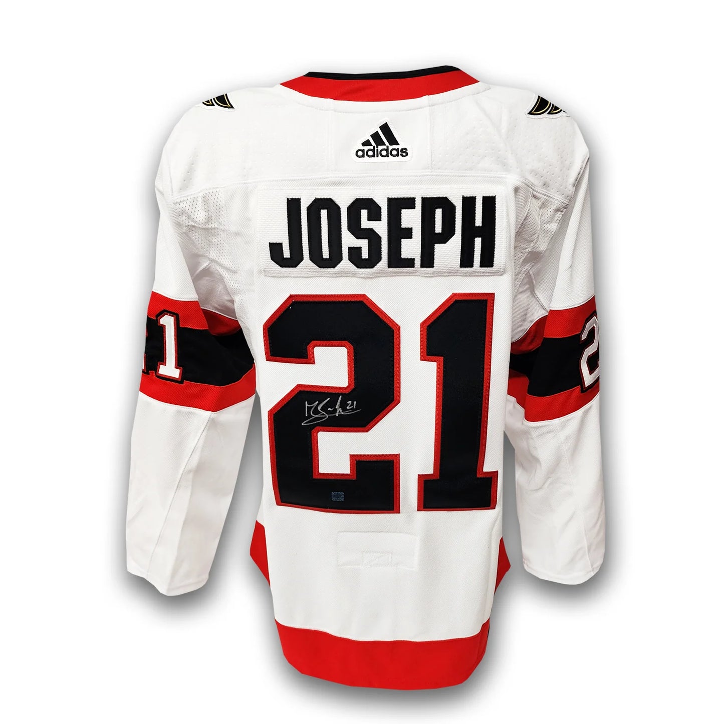 Mathieu Joseph Autographed Ottawa Senators Away Adidas Jersey