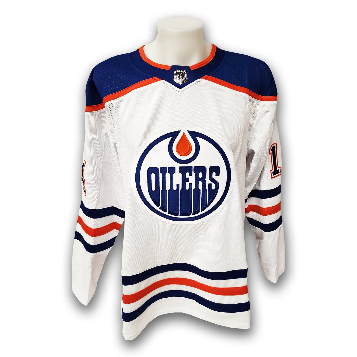 Mattias Ekholm Autographed Edmonton Oilers Away Adidas Jersey