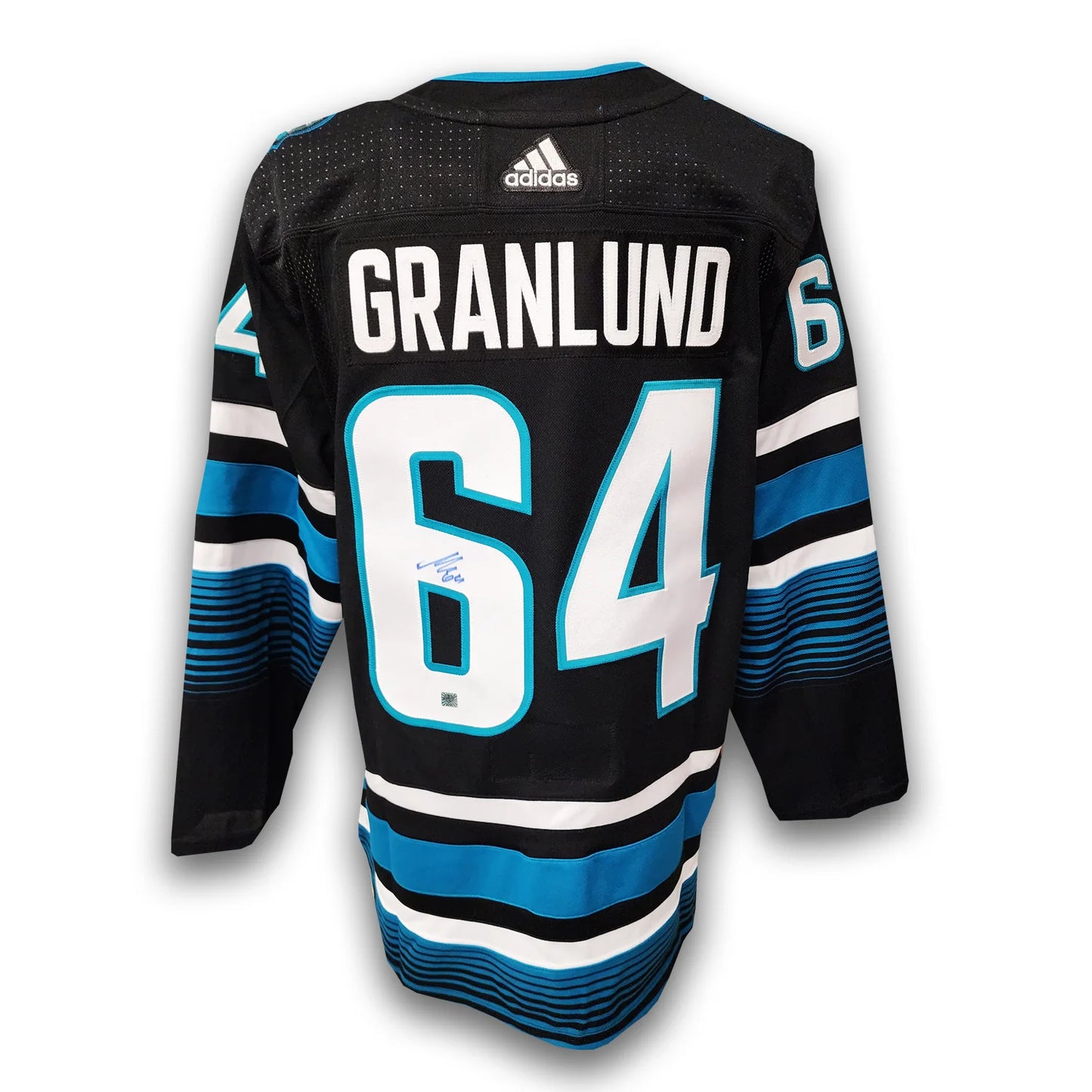 Mikael Granlund Autographed San Jose Sharks Alternate Adidas Jersey