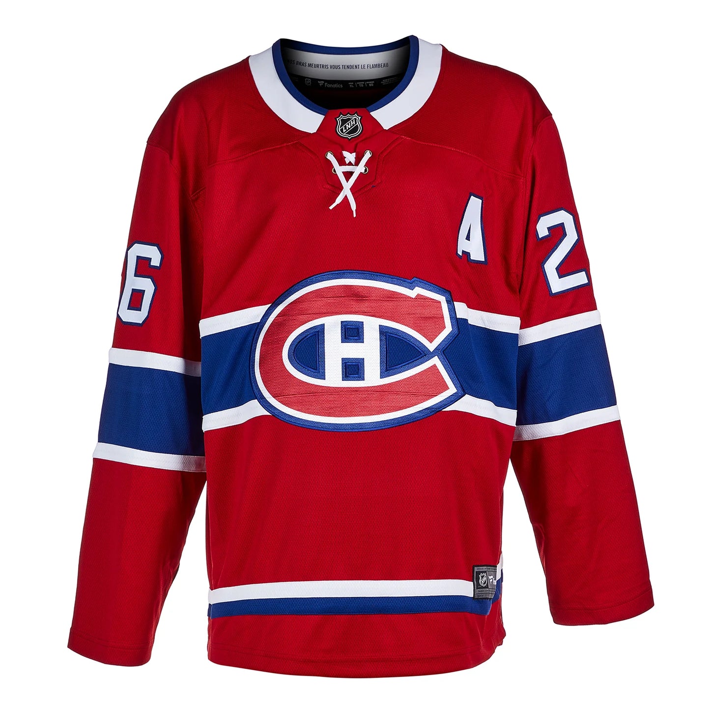 Mats Naslund Autographed Montreal Canadiens Fanatics Jersey