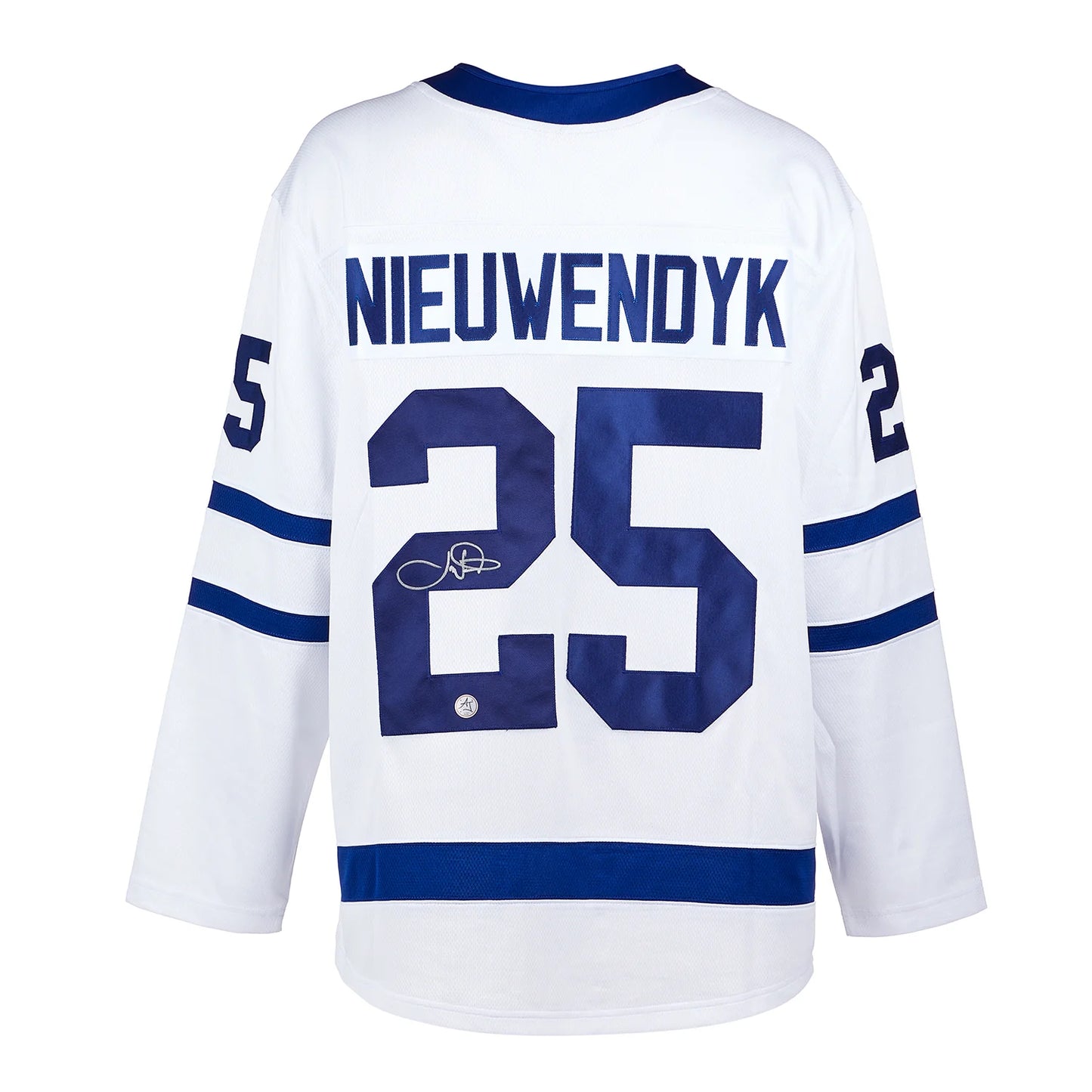 Joe Nieuwendyk Signed Toronto Maple Leafs White Fanatics Jersey