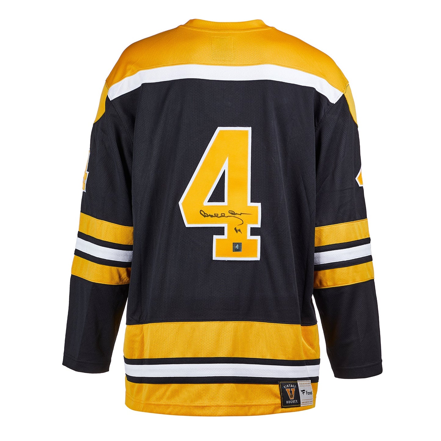 Bobby Orr Signed Boston Bruins Throwback Fanatics Jersey