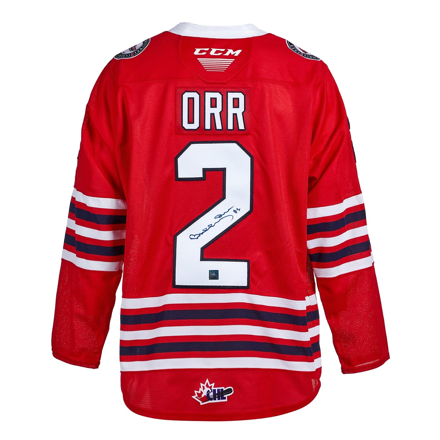 Bobby Orr Autographed Oshawa Generals CHL CCM Jersey