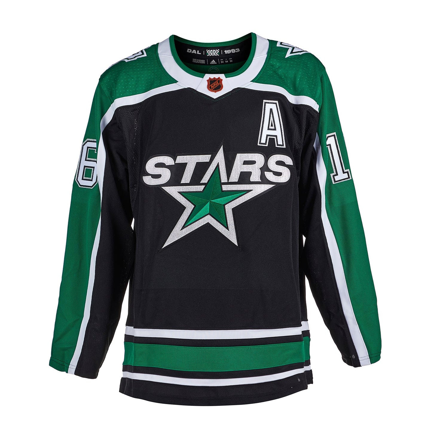 Joe Pavelski Signed Dallas Stars Reverse Retro 2.0 adidas Jersey