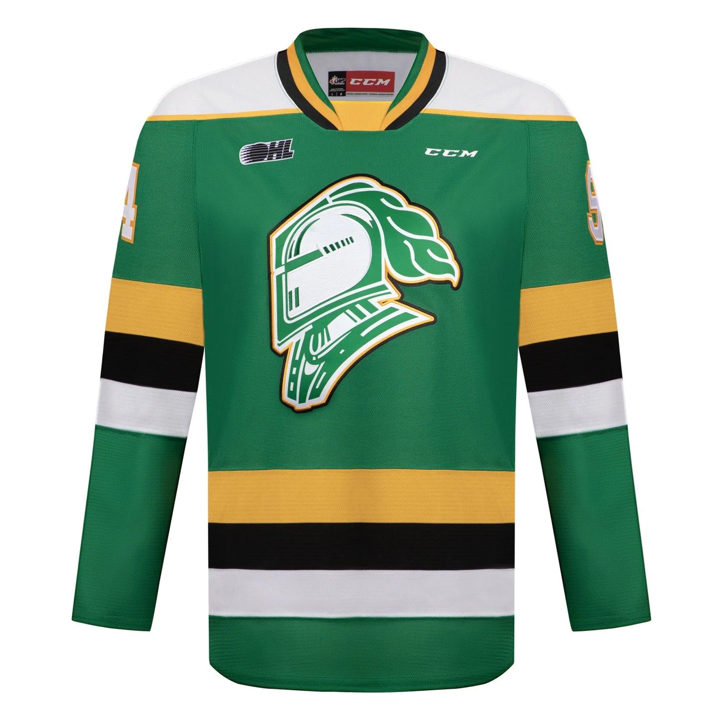 Corey Perry Autographed London Knights Green CCM CHL Jersey
