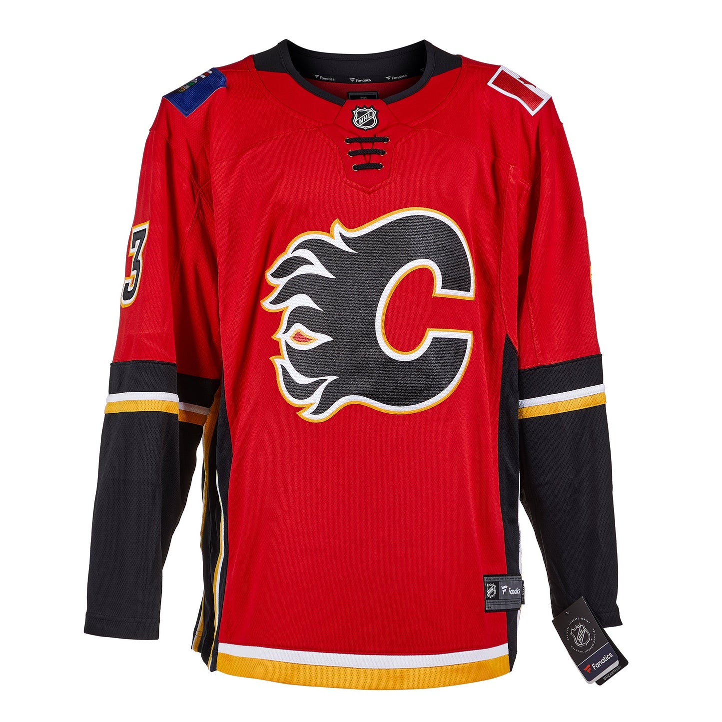 Dion Phaneuf Calgary Flames Autographed Fanatics Jersey