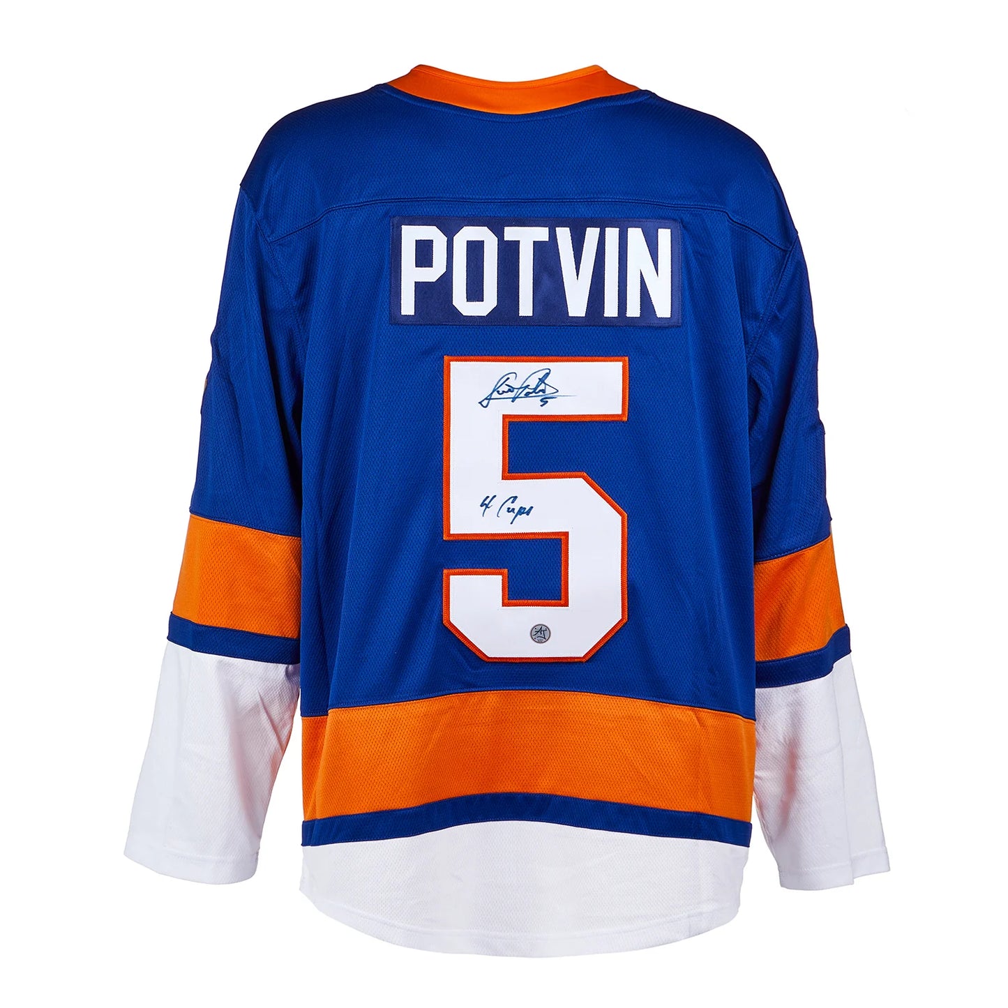 Denis Potvin New York Islanders Signed 4 Cups Fanatics Jersey