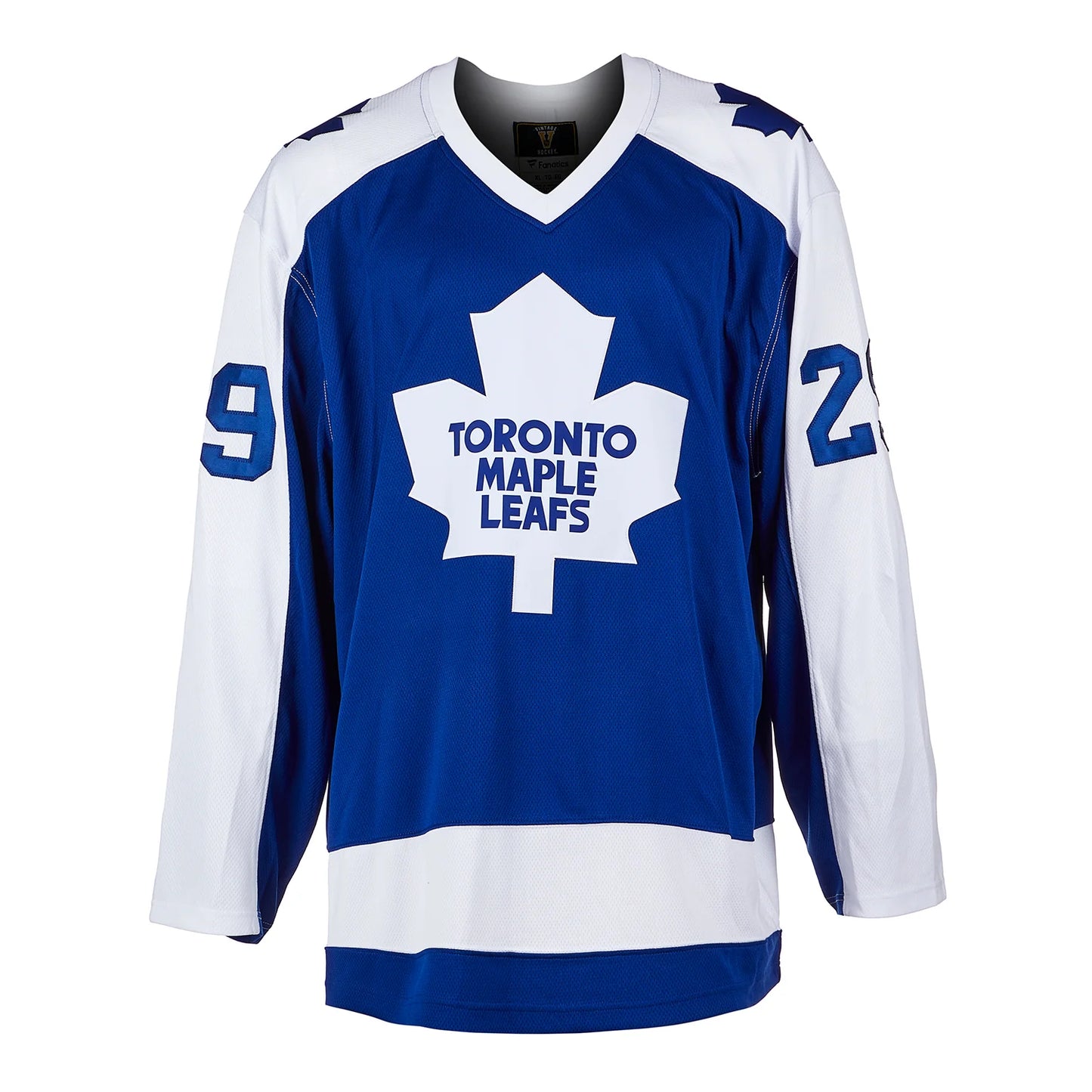 Felix Potvin Signed Toronto Maple Leafs Retro Fanatics Jersey with Cat Note