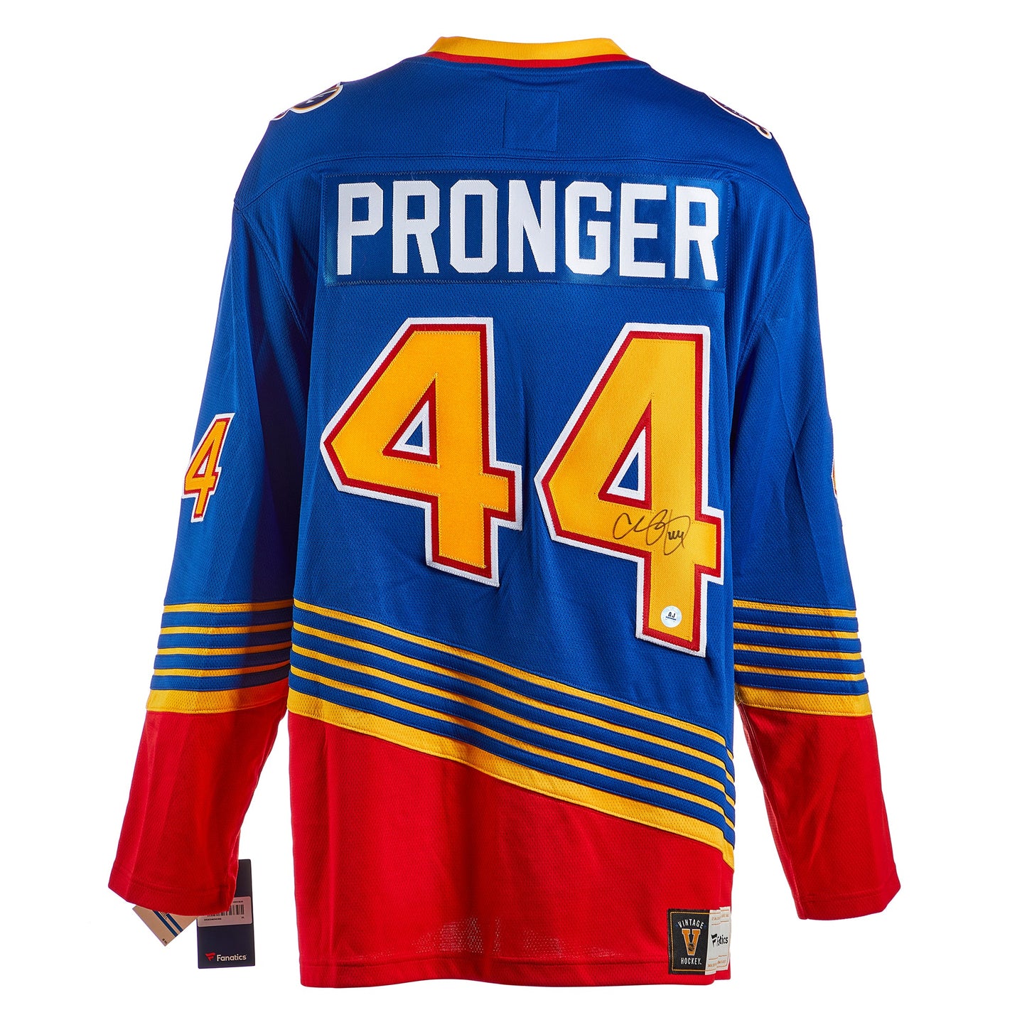 Chris Pronger St Louis Blues Autographed Fanatics Retro Jersey