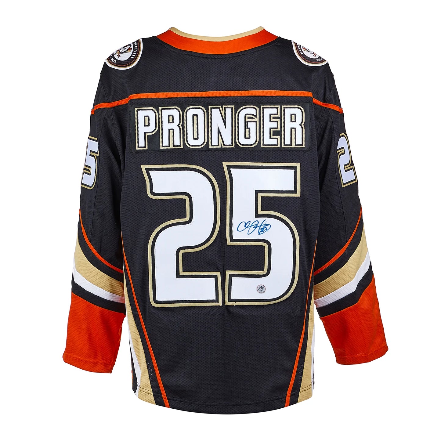 Chris Pronger Autographed Anaheim Ducks Fanatics Jersey