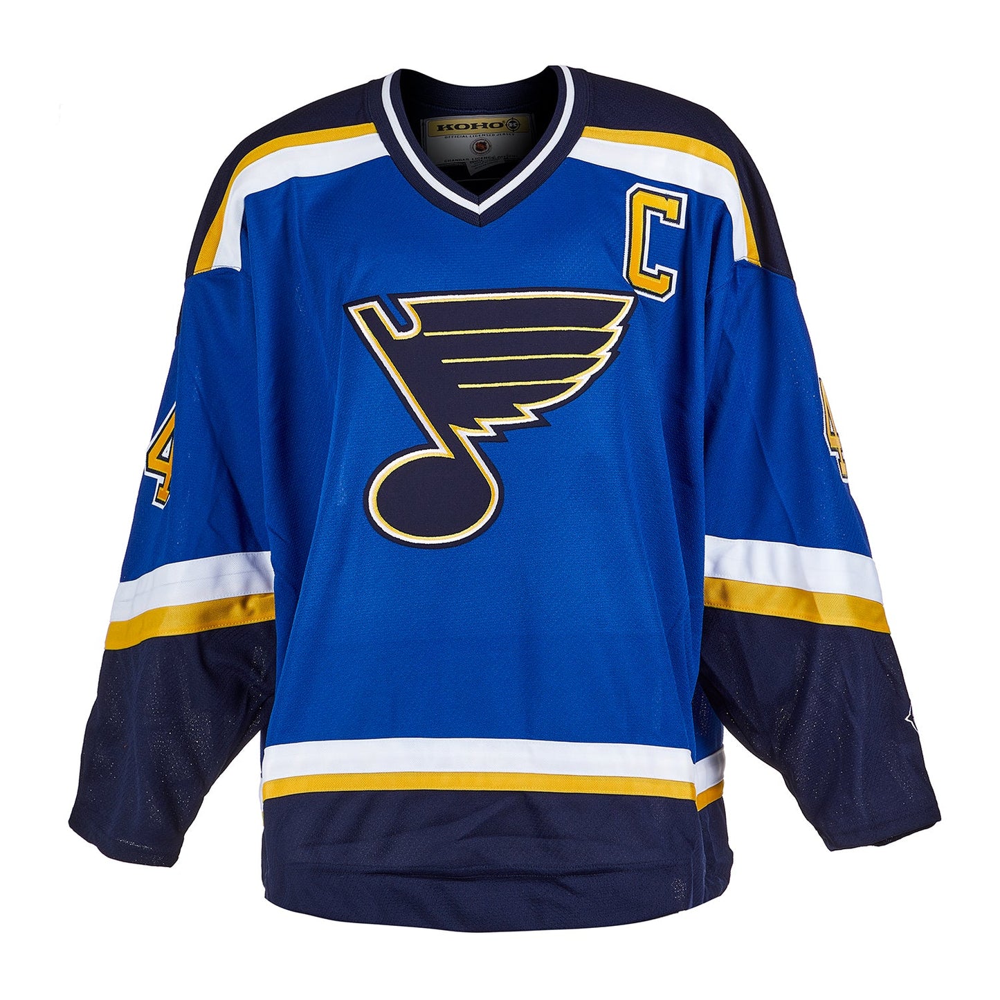 Chris Pronger St Louis Blues Signed & Inscribed Vintage KOHO Jersey