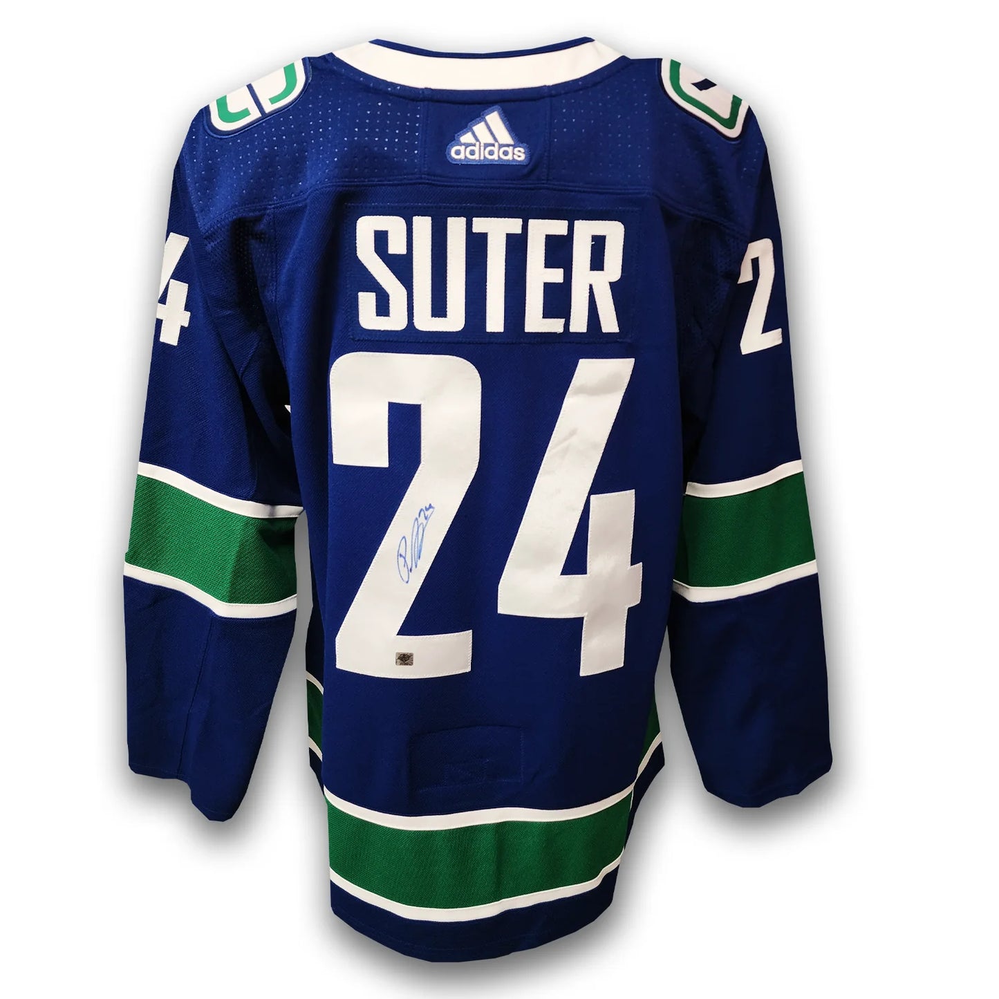 Pius Suter Autographed Vancouver Canucks Home Adidas Jersey