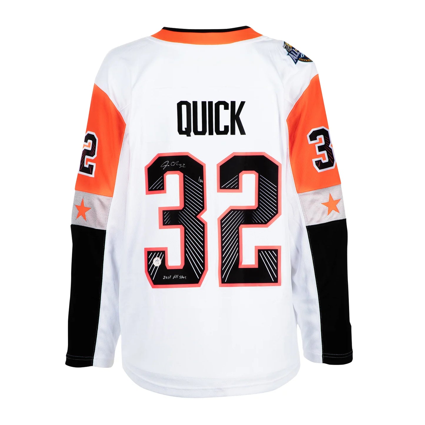 Jonathan Quick Signed 2018 NHL All-Star 2018 All-Star Fanatics Jersey #/32