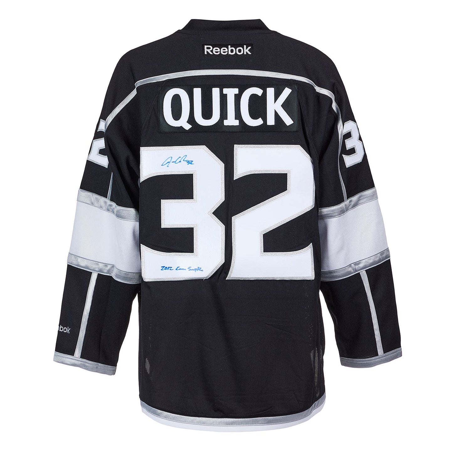 Jonathan Quick Signed LA Kings 2012 Conn Smythe Reebok Jersey