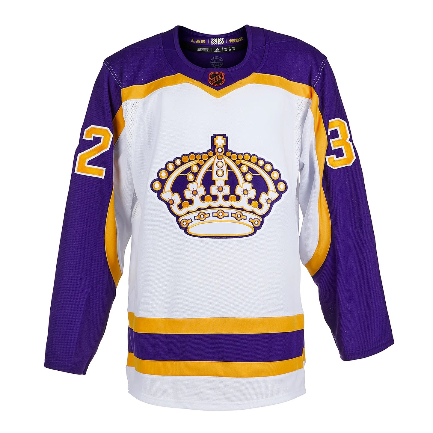 Jonathan Quick Signed Los Angeles Kings Reverse Retro 2.0 adidas Jersey