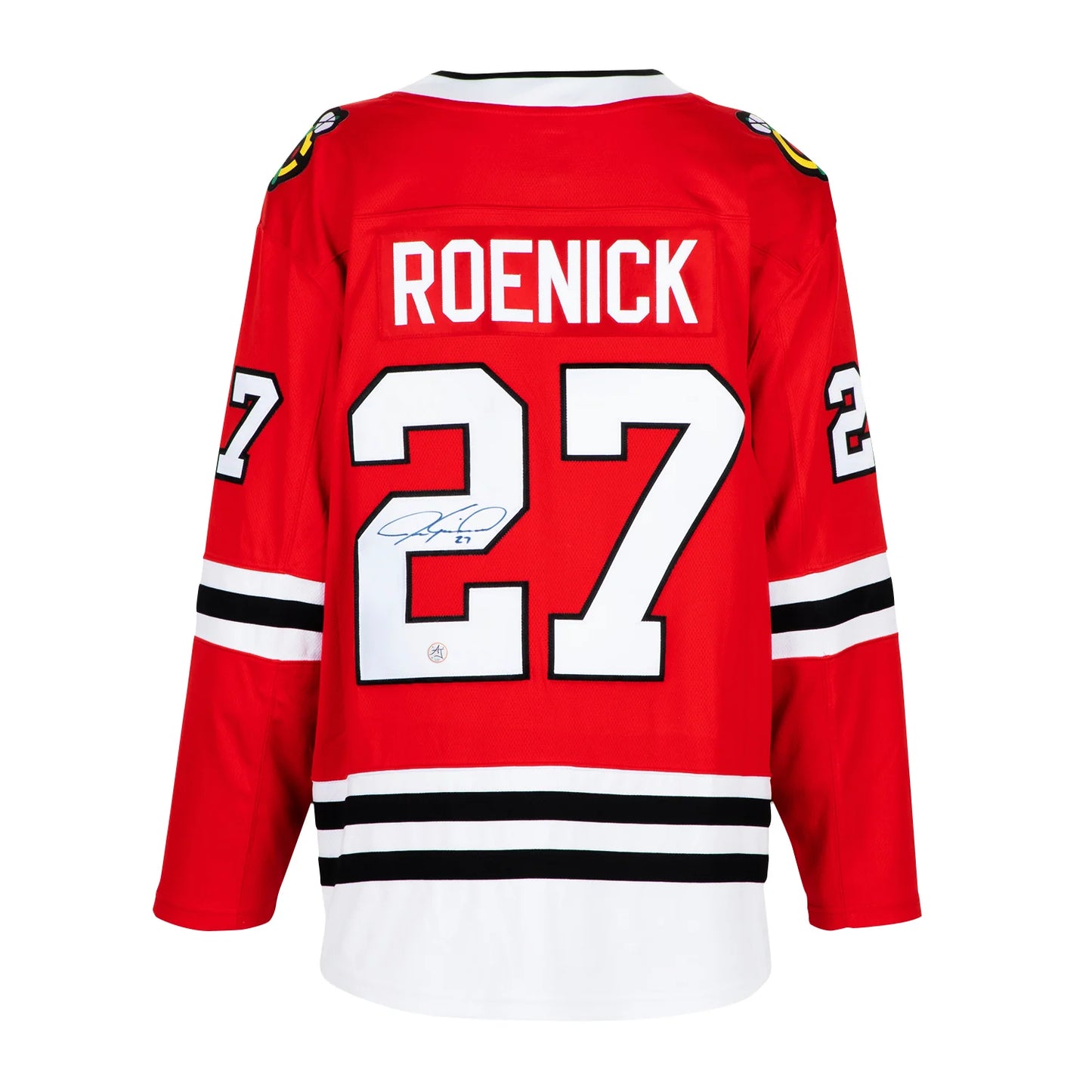 Jeremy Roenick Autographed Chicago Blackhawks Red Fanatics Jersey