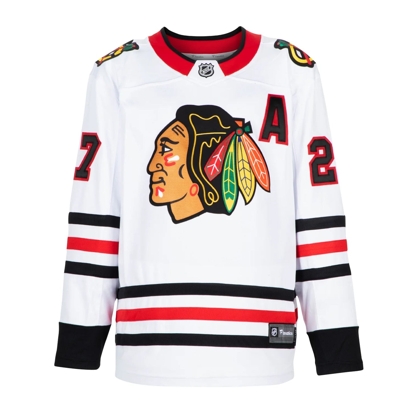 Jeremy Roenick Signed Chicago Blackhawks White Fanatics Jersey