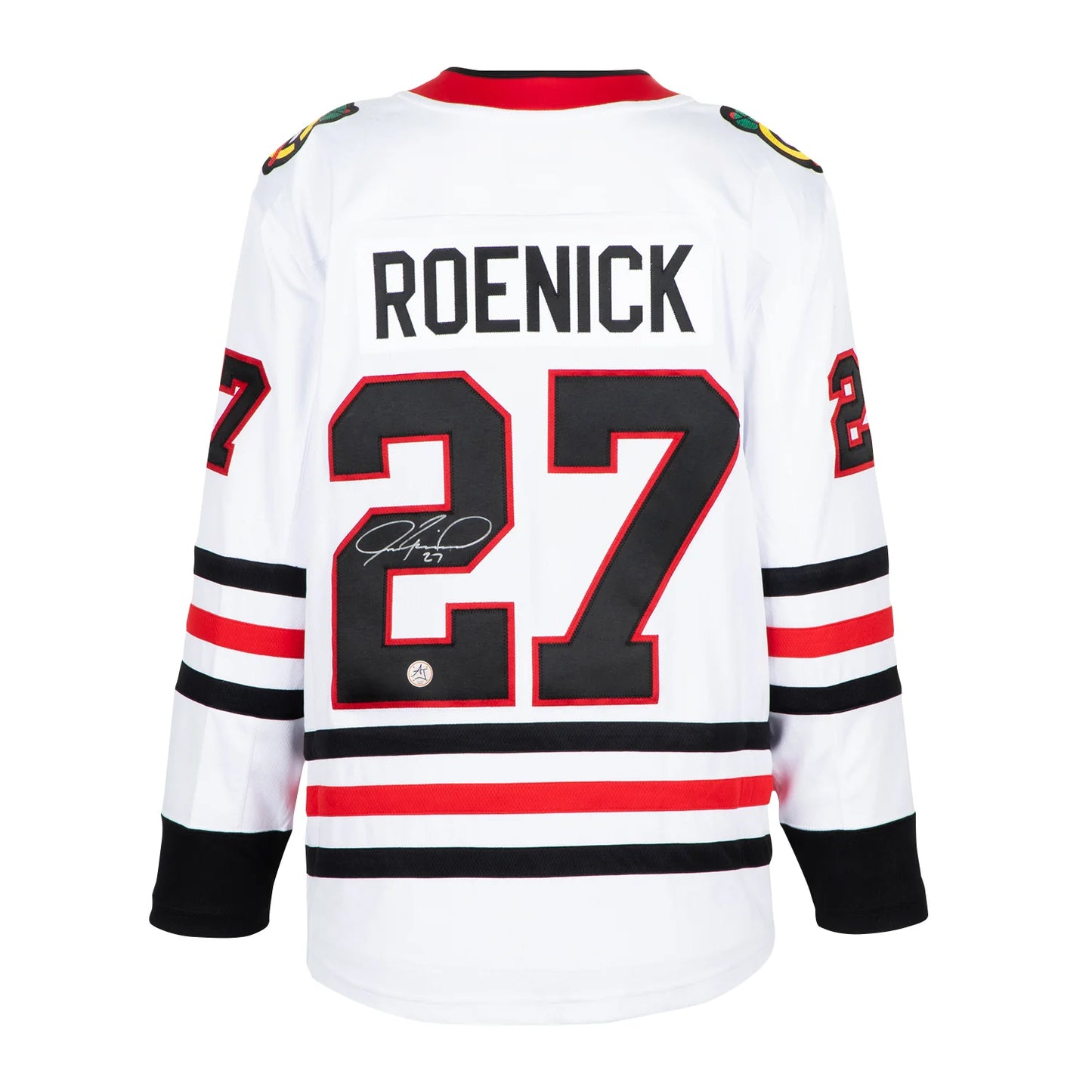 Jeremy Roenick Signed Chicago Blackhawks White Fanatics Jersey
