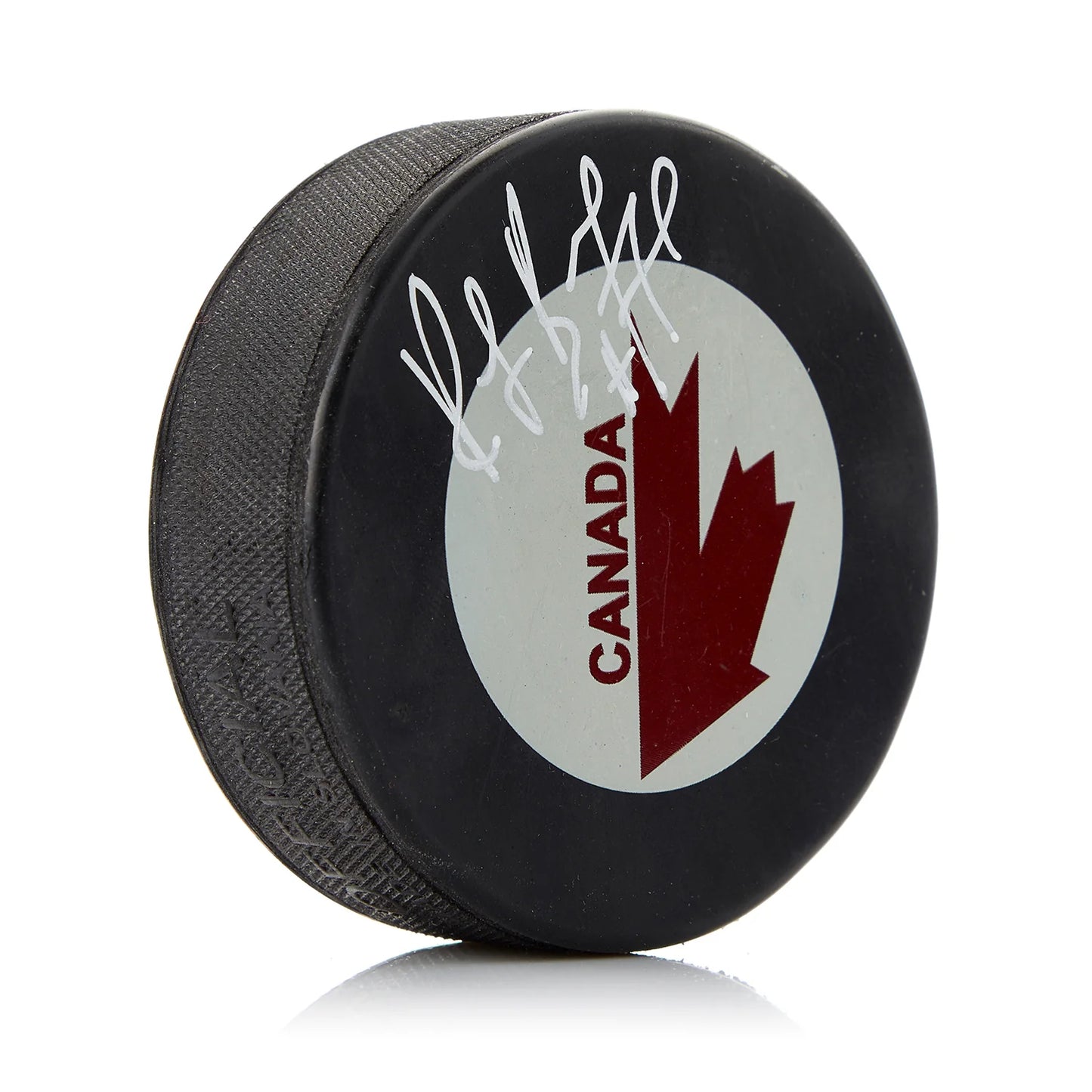 Ray Bourque Autographed Team Canada Hockey Puck