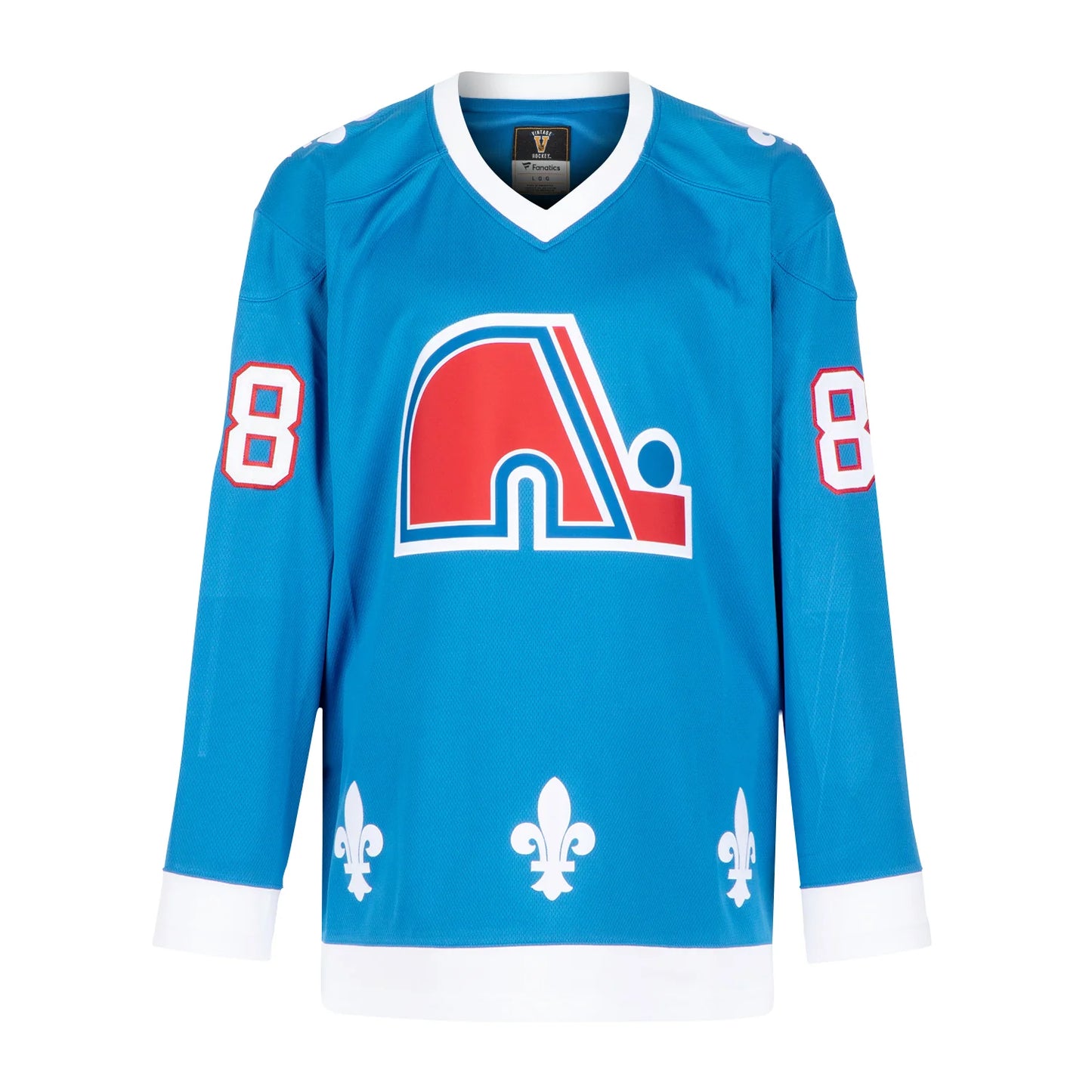 Joe Sakic Quebec Nordiques Signed & Dated 1st Game Fanatics Jersey