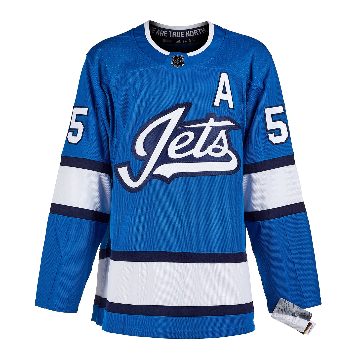 Mark Scheifele Signed Winnipeg Jets Aviator Alternate adidas Jersey