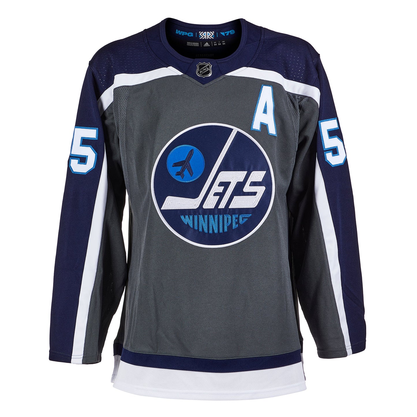 Mark Scheifele Signed Winnipeg Jets Reverse Retro adidas Jersey